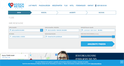 Desktop Screenshot of flug.kozica.de